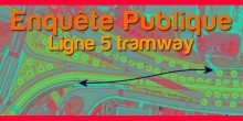 Vélocité participe à l'enquête publique pour le tramway n°5