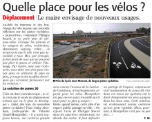 Une trottinette peut-elle cacher ... un vélo ?