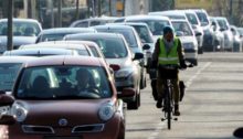 Vélo – Voiture - Tram:  Etude comparative des temps  de déplacement à Montpellier