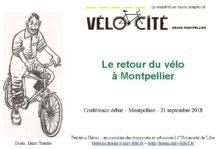 Frédéric Héran: Présentation sur le retour du vélo lors de sa conférence du 21 sept. 2018