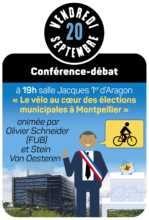 Conférence débat "Le vélo au coeur des municipales"