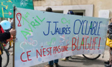 L’avenue Jean Jaurès à Castelnau-le-Lez