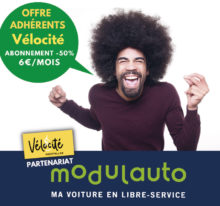Partenariat Vélocité - Modulauto