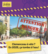 Les vélos, grands oubliés de l'avenue Clémenceau